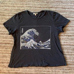 Urban Outfitters Graphic Cropped Tee Shirt